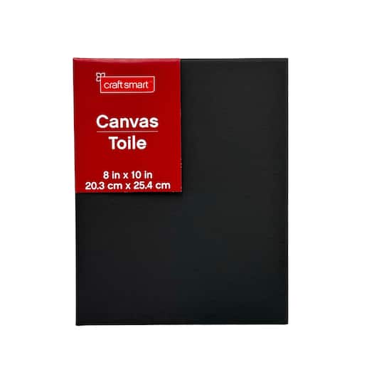 Black Cotton Duck Canvas by Craft Smart